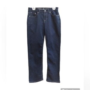 Dickies Jeans Womens Size 8 Relaxed Fit Med Wash Denim